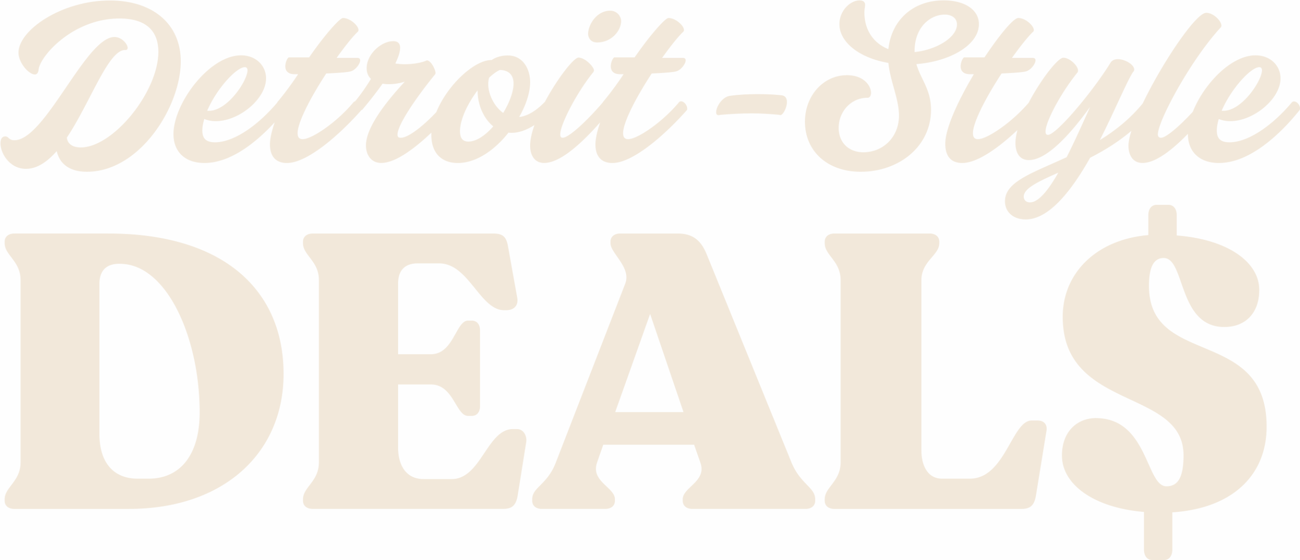 Detroit-Style Deals